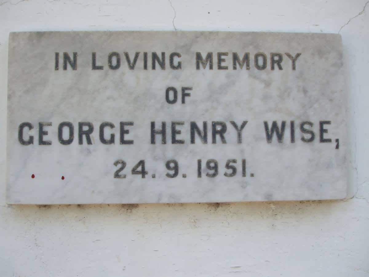 WISE George Henry -1951