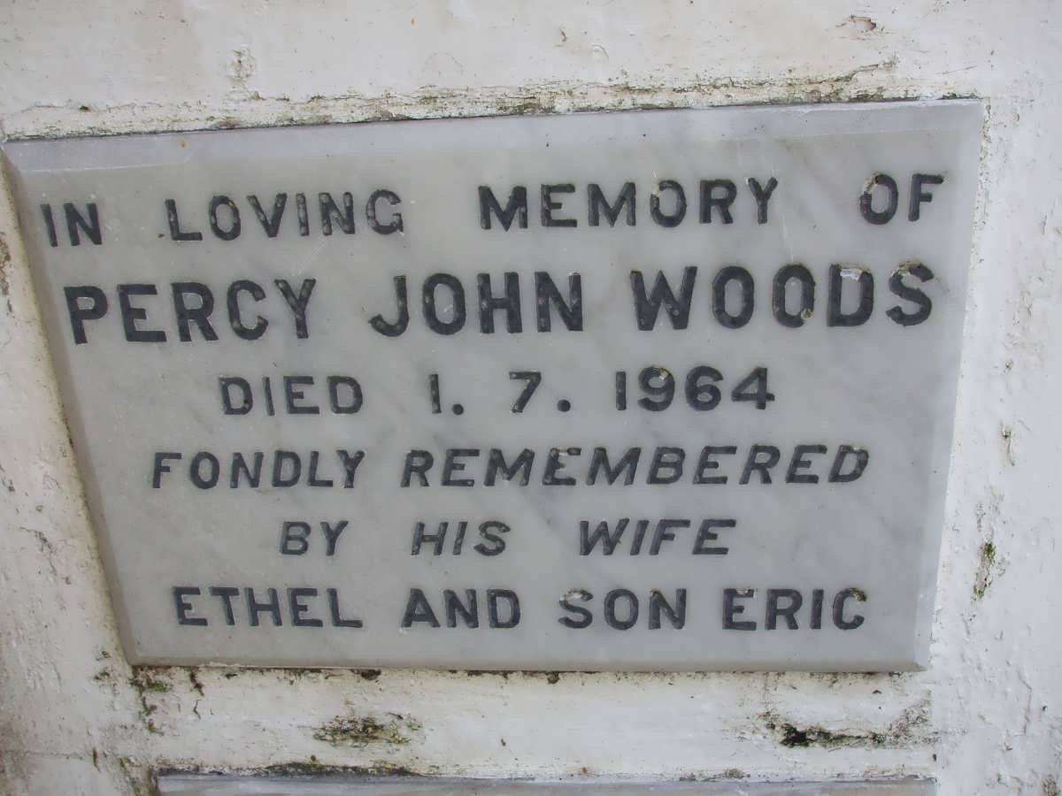 WOODS Percy John -1964