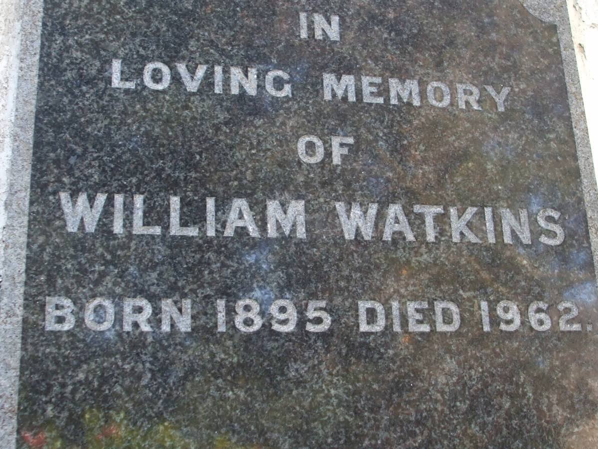 WATKINS William 1895-1962