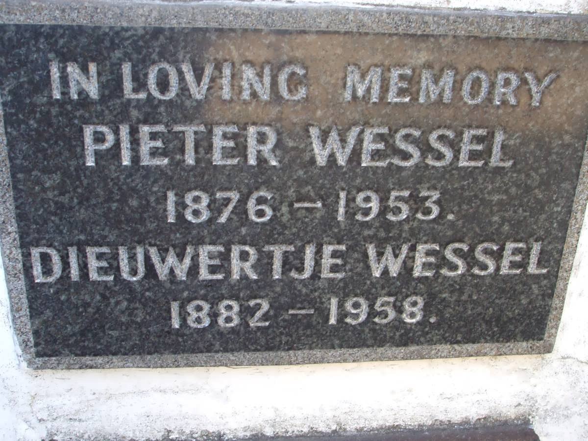 WESSEL Pieter 1876-1953 &amp; Dieuwertje 1882-1958