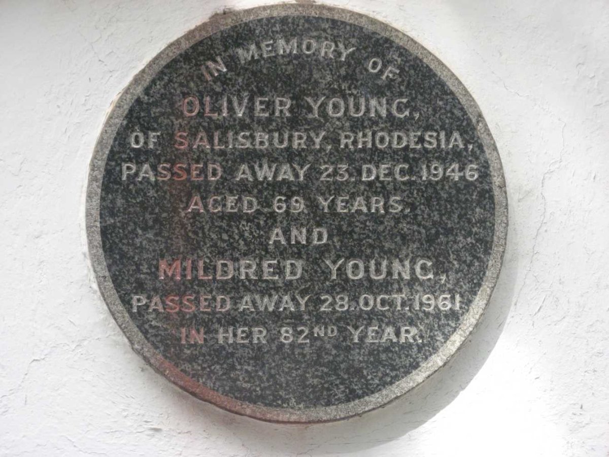 YOUNG Oliver -1946 &amp; Mildred -1961