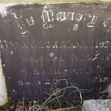 HOFMEYR Anna Georgiana nee MORGAN 1837-1876