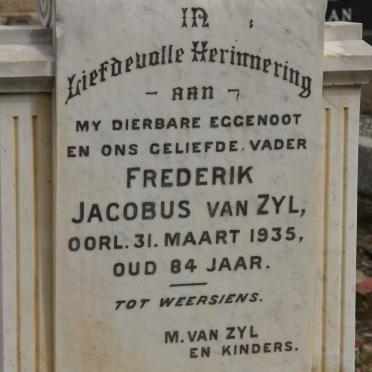 ZYL Frederick Jacobus, van -1935