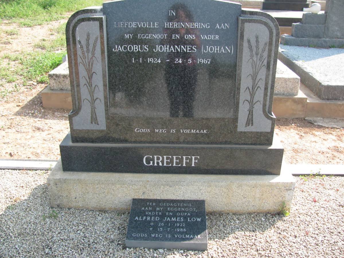 GREEFF Jacobus Johannes 1924-1967 :: LOW Alfred James 1922-1986