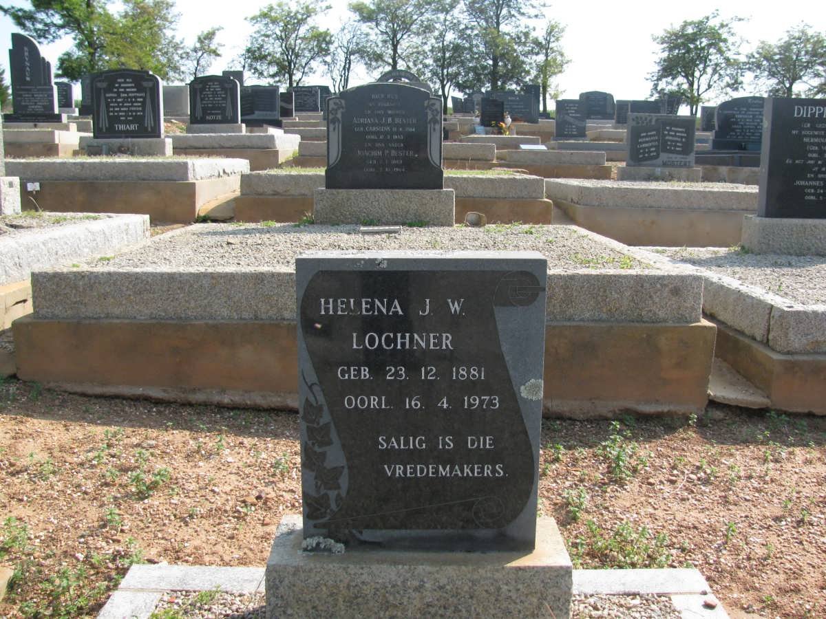 LOCHNER Helena J.W. 1881-1973