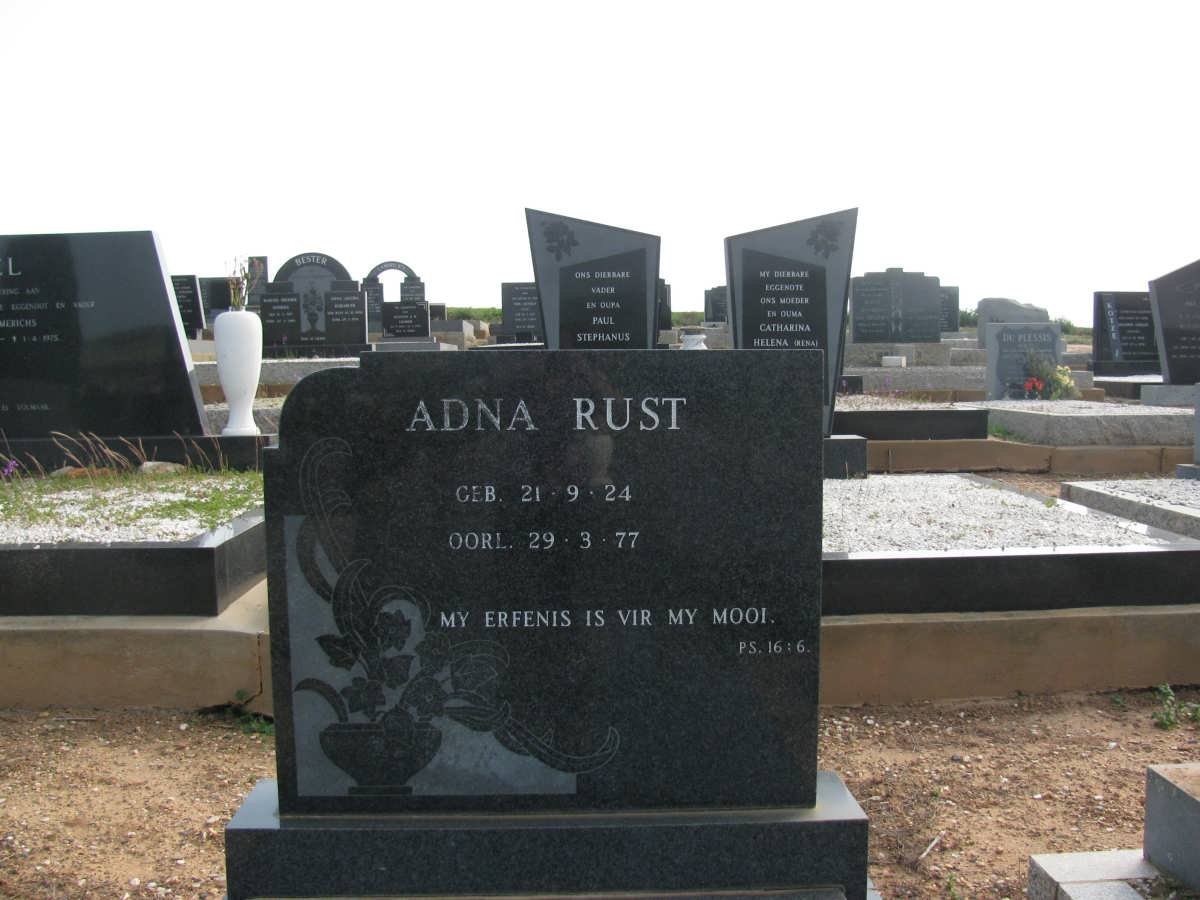 RUST Adna 1924-1977