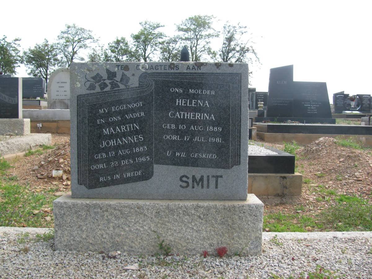 SMIT Maartin Johannes 1883-1965 &amp; Helena Catharina 1889-1981