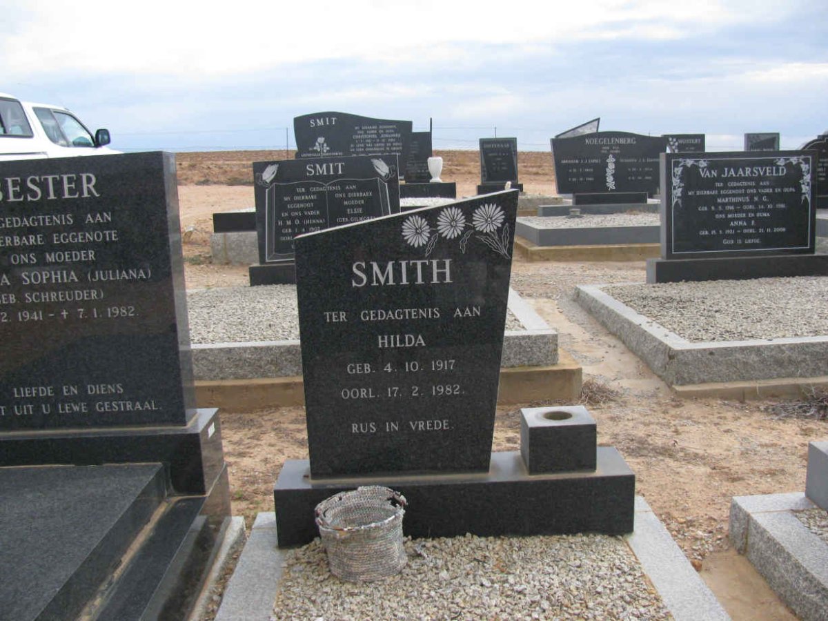 SMITH Hilda 1917-1982