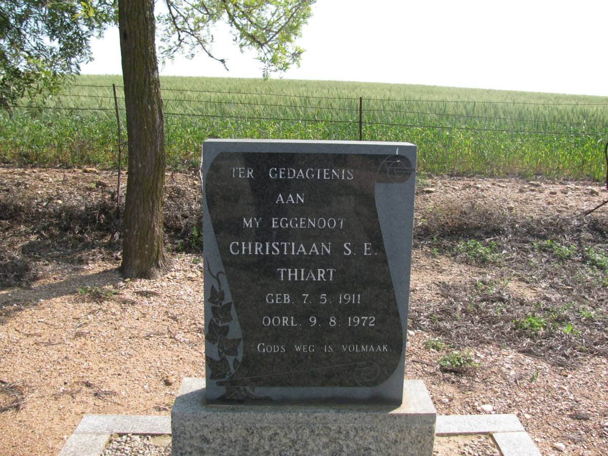 THIART Christiaan S.E. 1911-1972