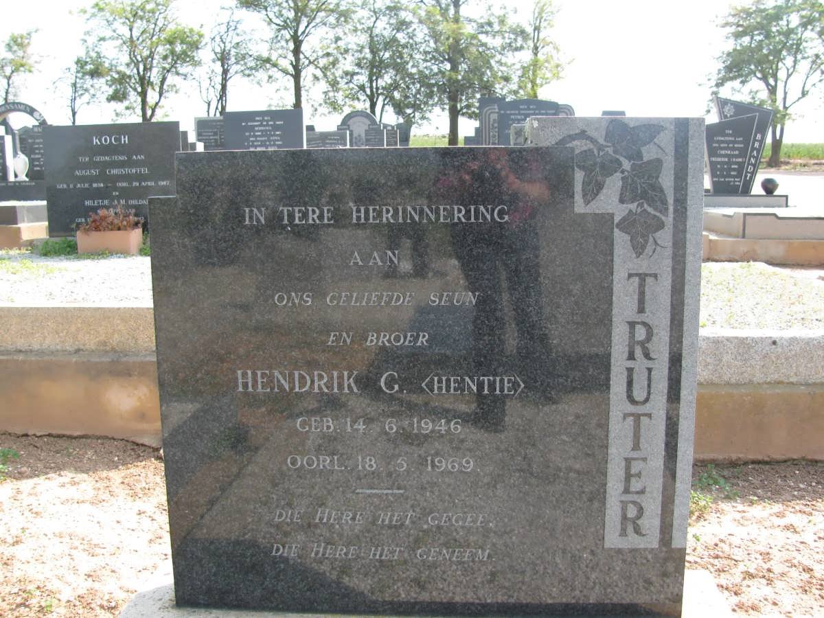 TRUTER Hendrik G. 1946-1969