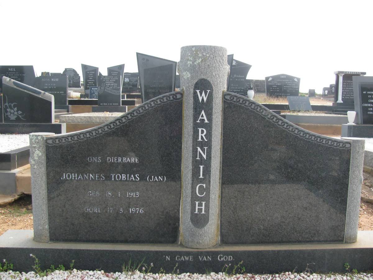 WARNICH Johannes Tobias 1913-1976