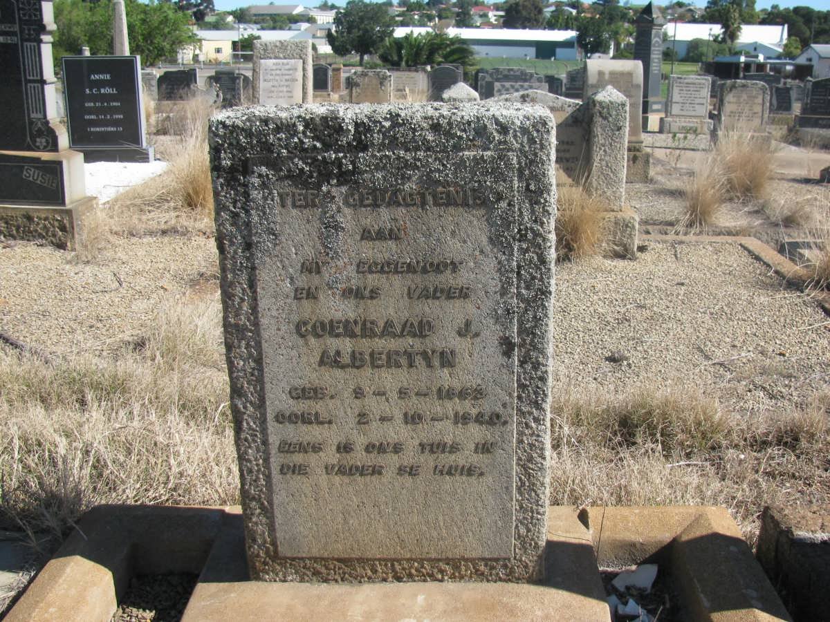 ALBERTYN Coenraad J. 1863-1940