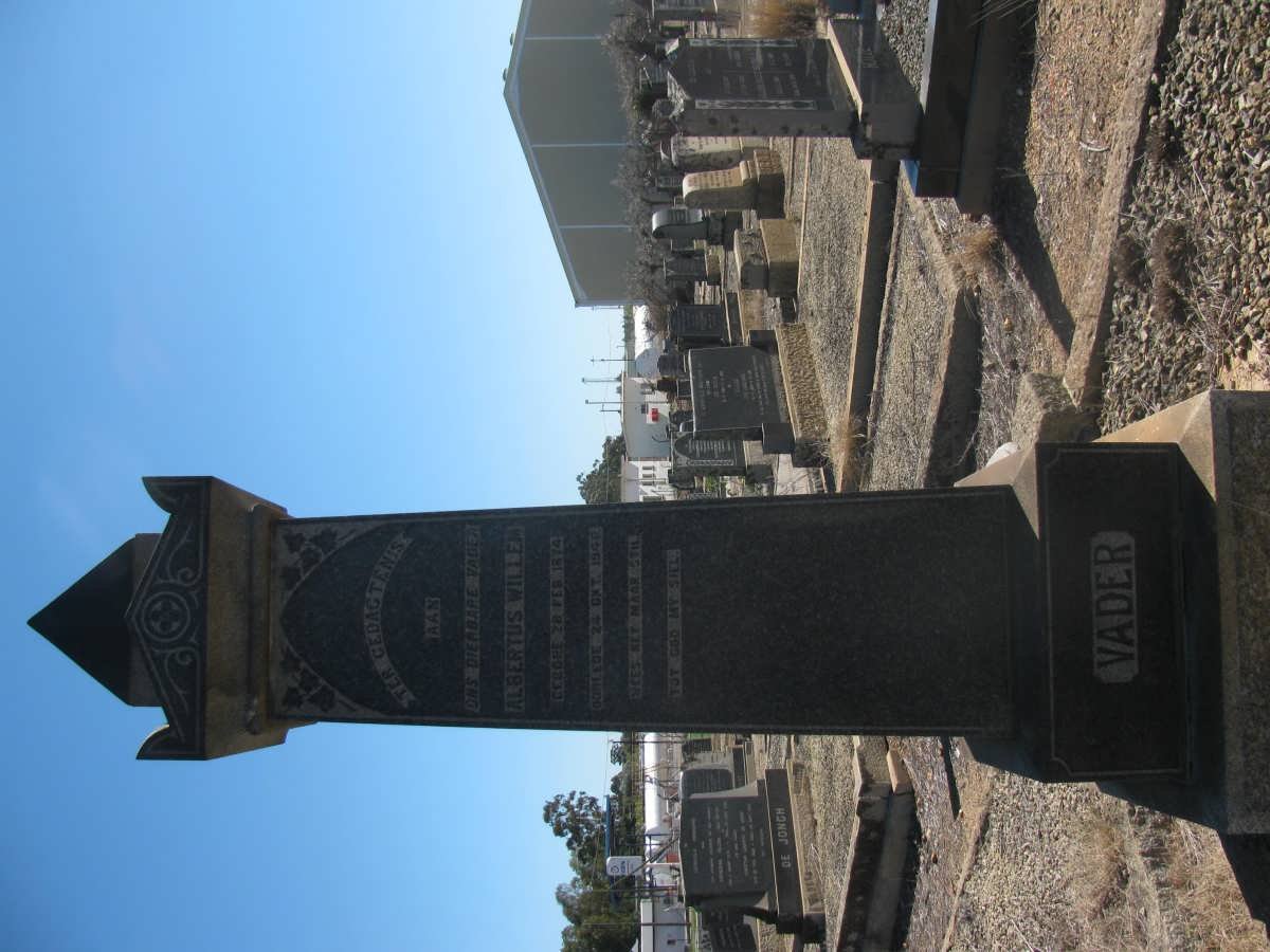 BASSON Albertus Willem 1874-1946 &amp; Anna Catharina van HEERDEN 1943