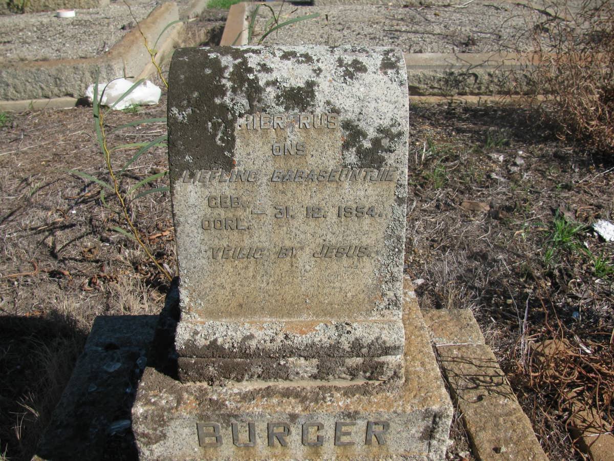 BURGER 1954-1954
