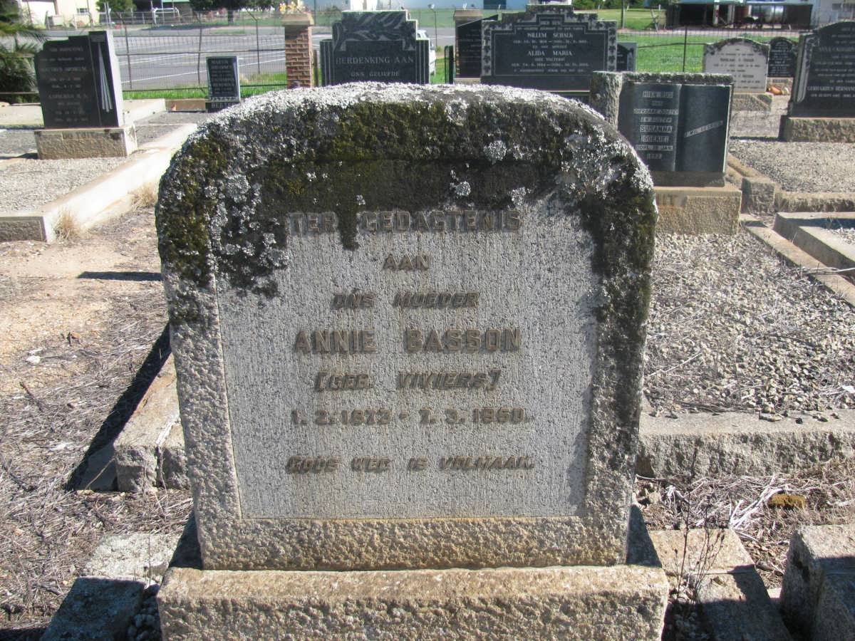 BASSON Annie nee VIVIERS 1873-1950