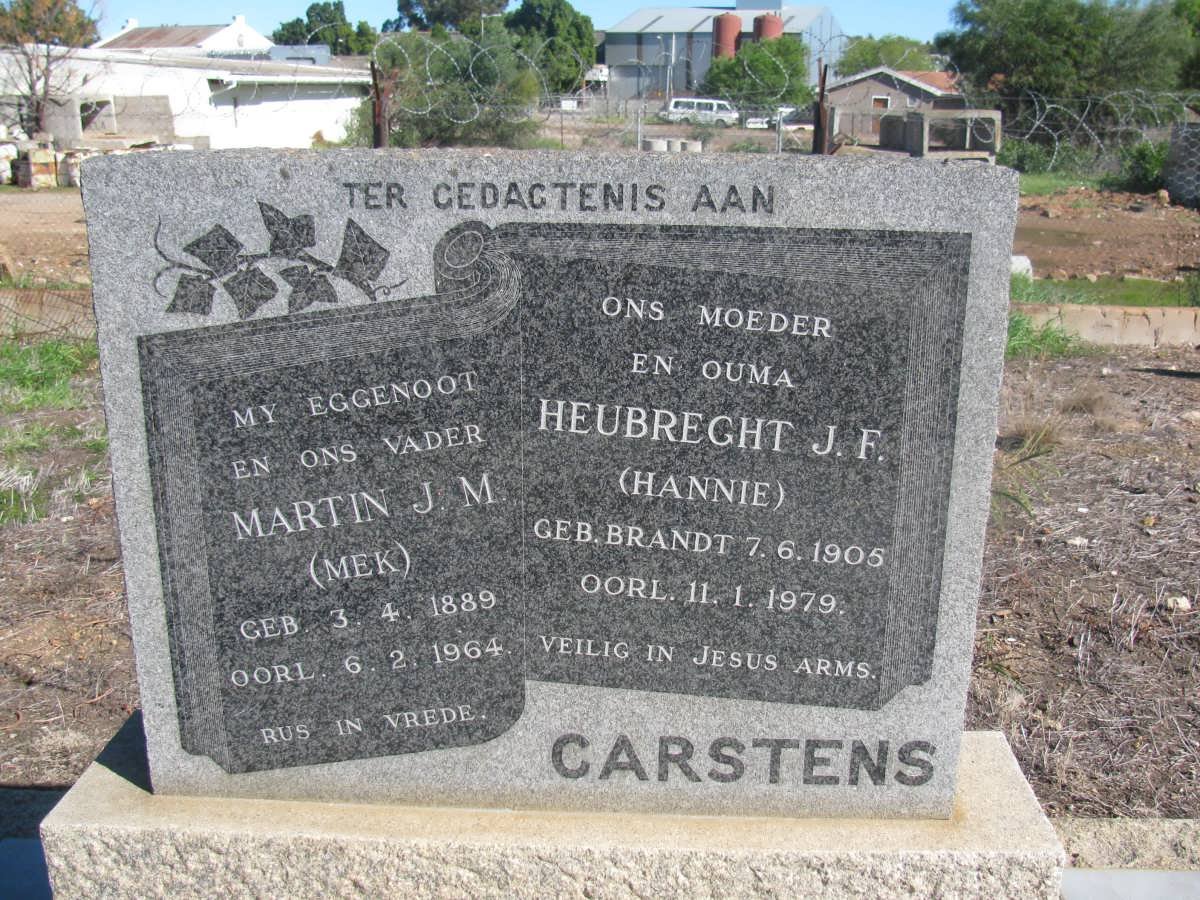 CARSTENS Martin J.M. 1889-1964 &amp; Heubreght J.F. BRANDT 1905-1979