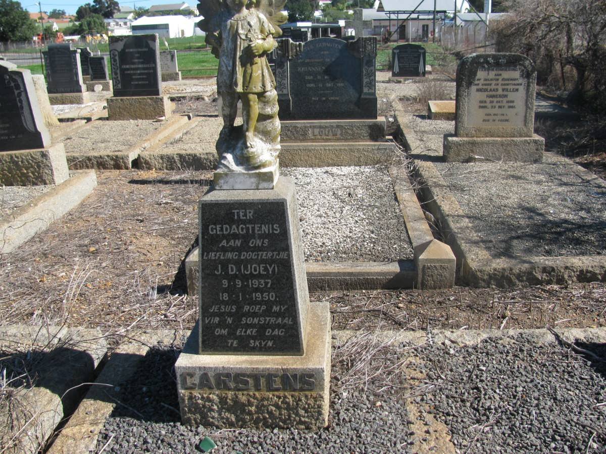 CARSTENS Andries J.G 1898-1974 &amp; Dina M.E. LESCH 1904-1981 :: CARSTENS J.D 1937-1950