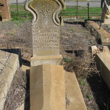 GREEFF Susanna M. 1923-1923