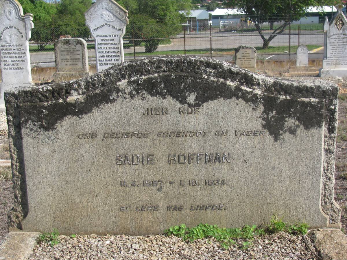 HOFFMAN Sadie 1897-1934