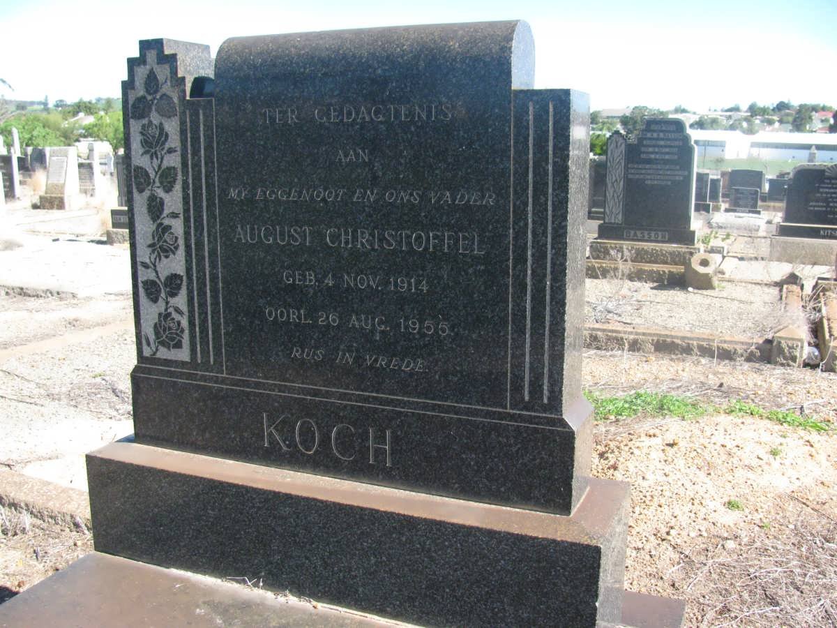 KOCH August Christoffel 1914-1955