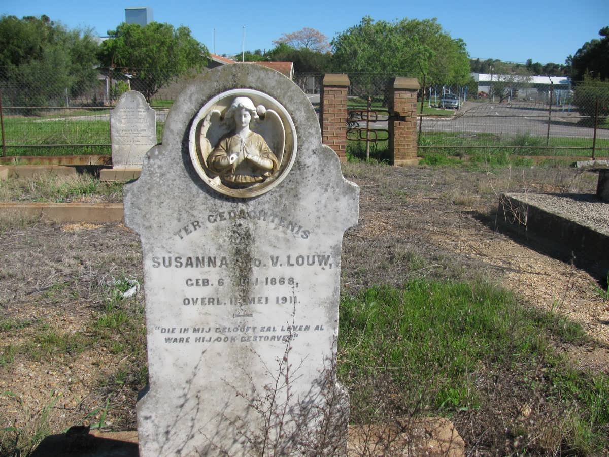 LOUW Susanna S.D.V. 1868-1911