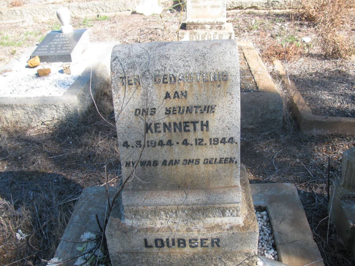 LOUBSER Kenneth 1944-1944
