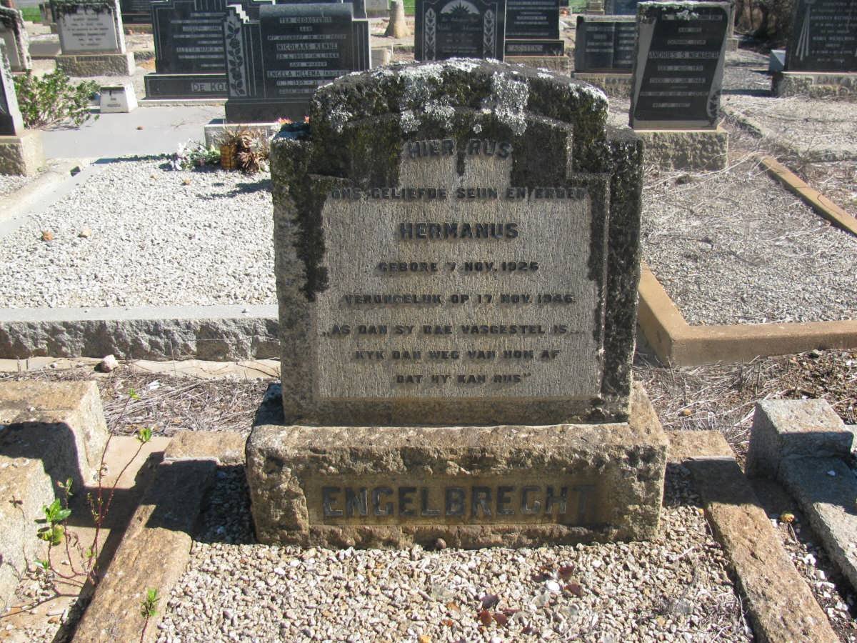 ENGELBRECHT Hermanus 1926-1946
