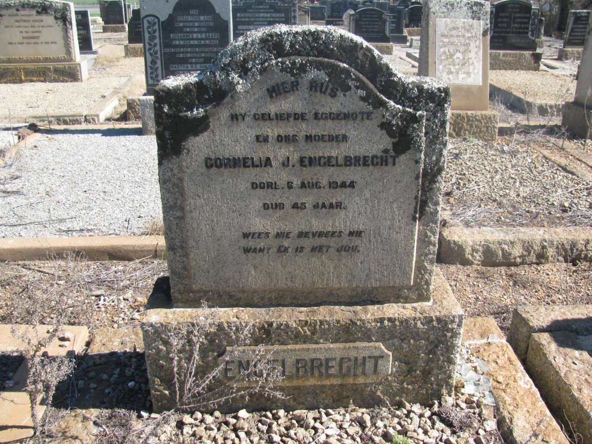 ENGELBRECHT Cornelia J. -1944