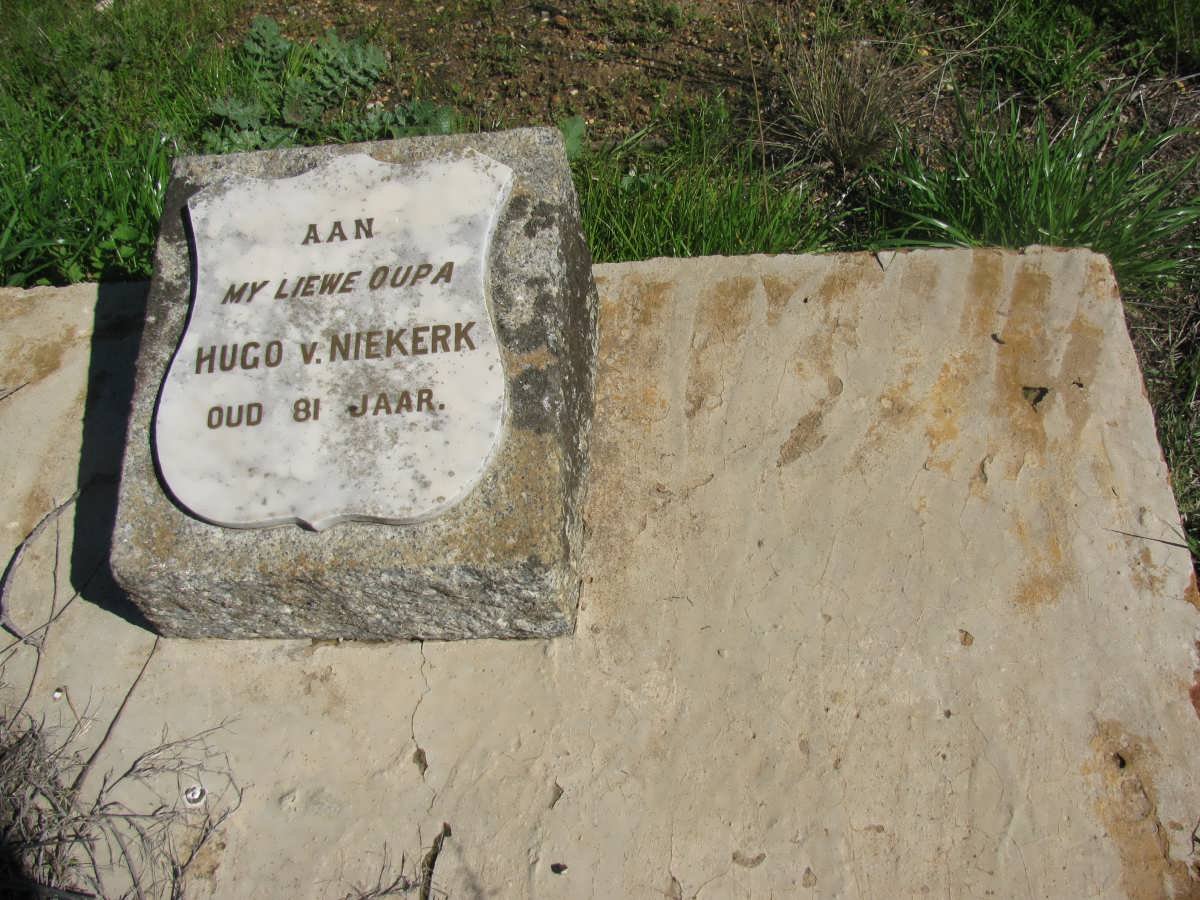 NIEKERK Hugo, v. 