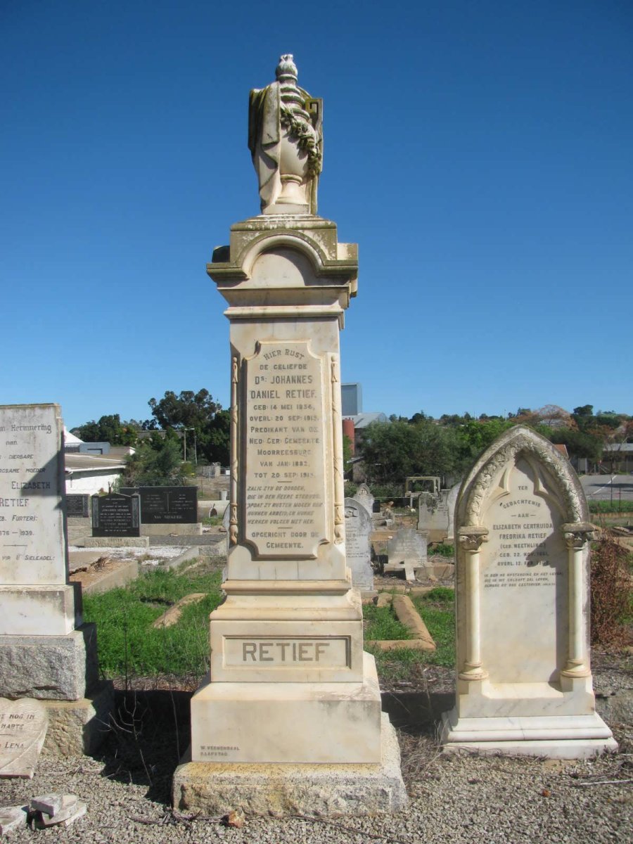 RETIEF Johannes Daniel 1854-1913