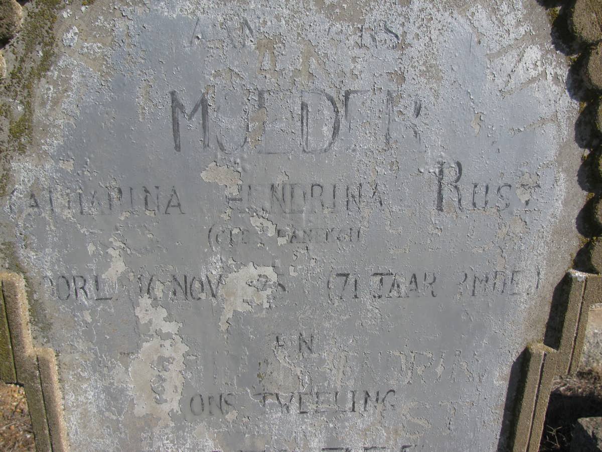 RUST Catharina Hendrina nee HANEKOM :: KOETZEE Aletta 1931-1931 :: KOETZEE Johanna 1931-1931