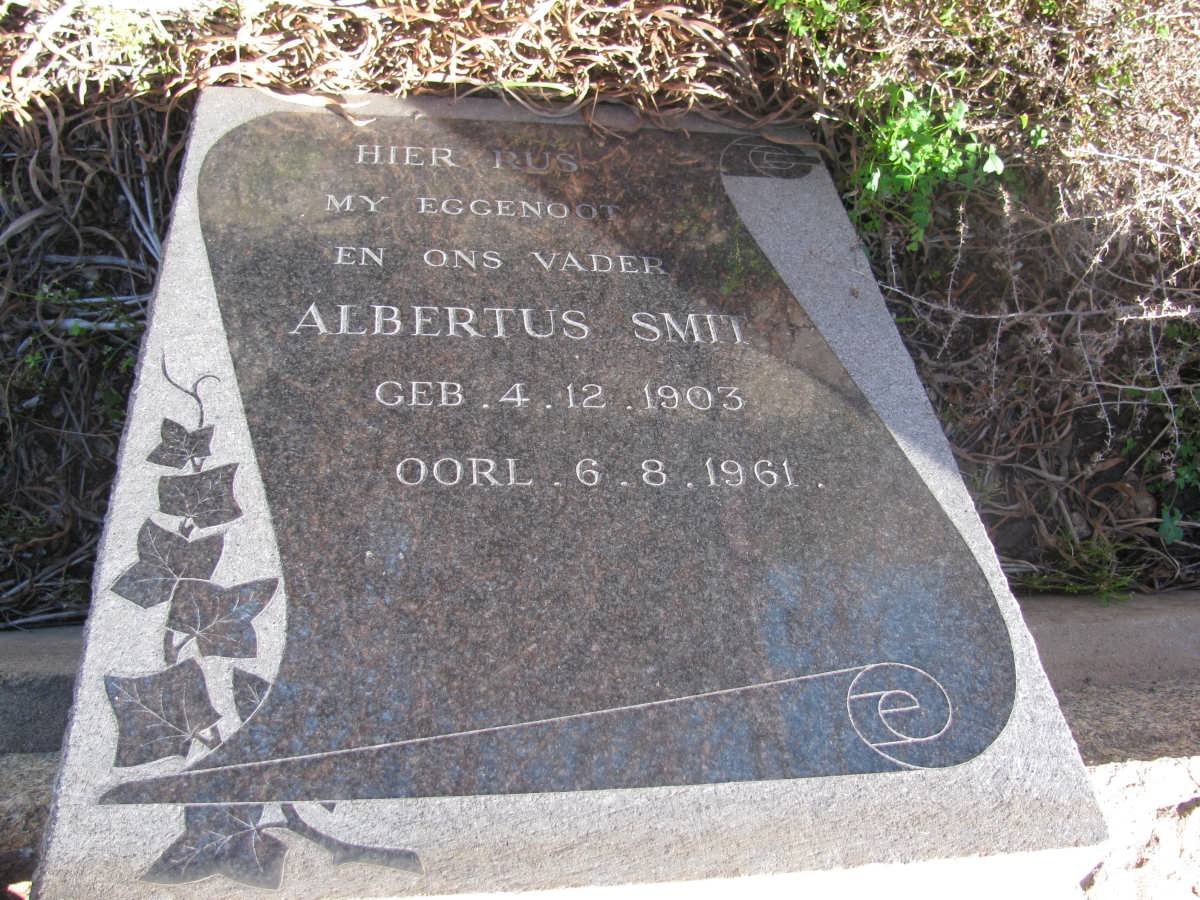 SMIT Albertus 1903-1961
