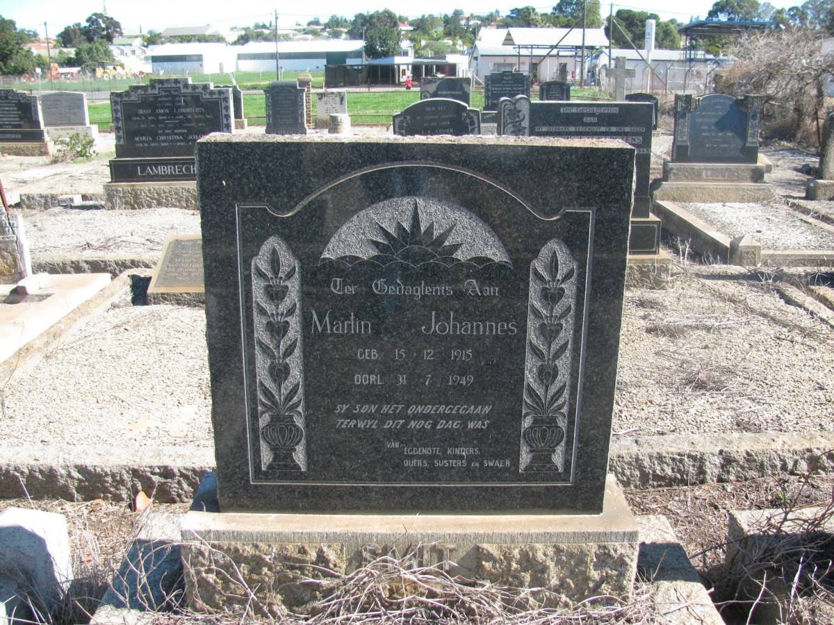 SMIT Martin Johannes 1915-1949