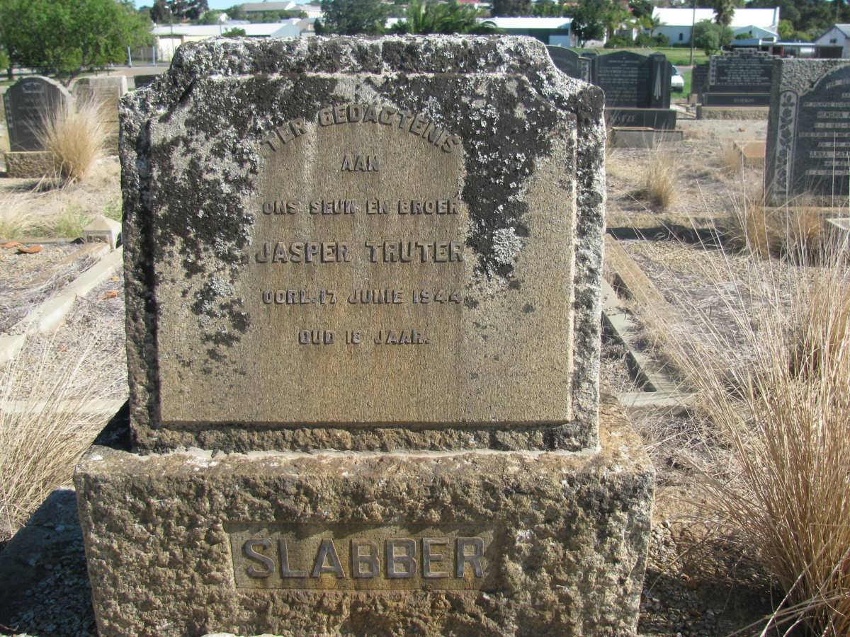 SLABBER Jasper Truter -1944