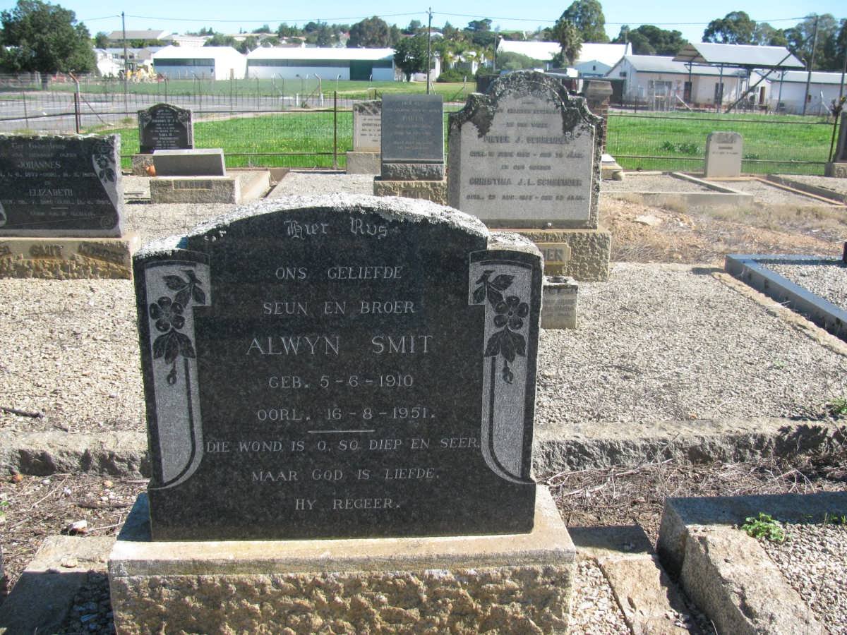 SMIT Alwyn 1910-1951