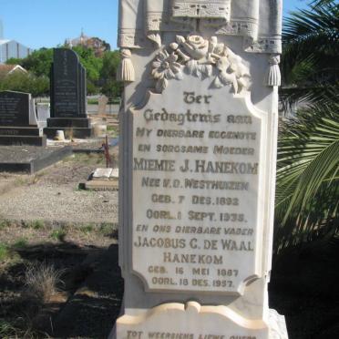SMIT Daniel Bartholomeus Truter 1875-1955 &amp; Elizabeth Johanna KITSHOFF 1871-1935