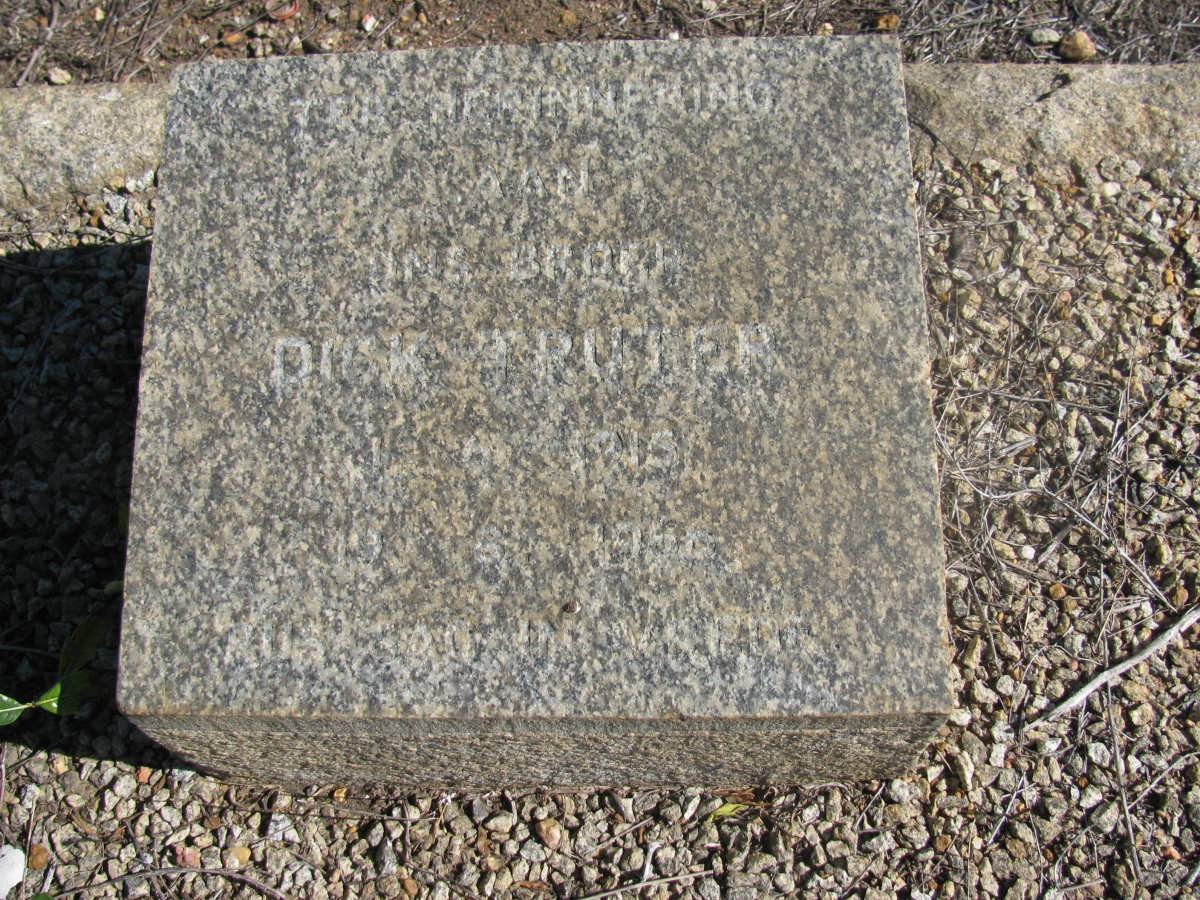 TRUTER Dick 1915-1956
