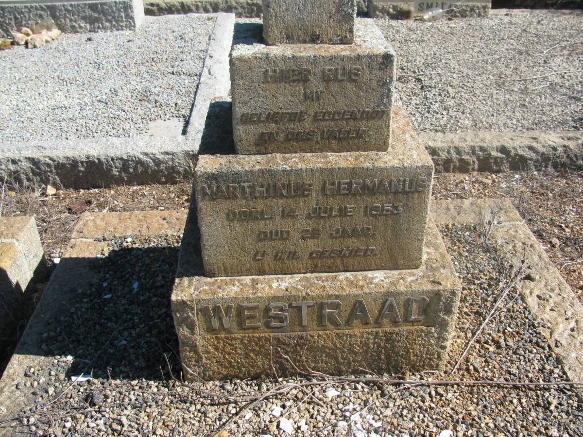 WESTRAAD Marthinus Hermanus -1953