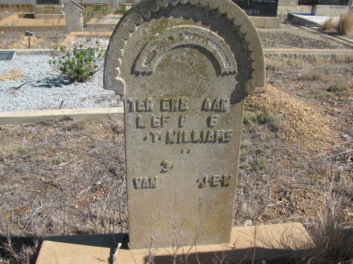 WILLIAMS ?.T.