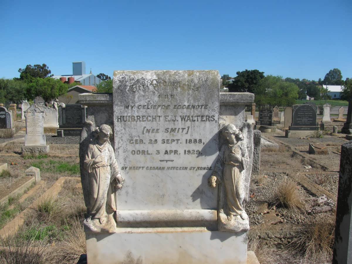 WALTERS Huibrecht E.J. nee SMIT 1888-1929