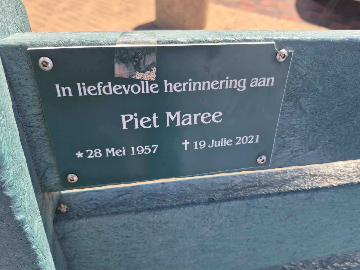 MAREE Piet 1957-2021