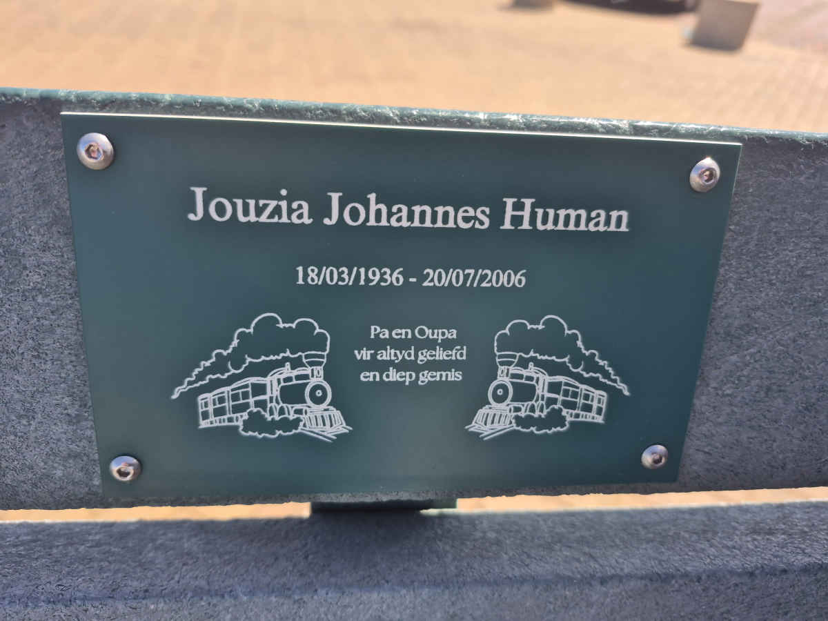 HUMAN Jouzia Johannes 1936-2006