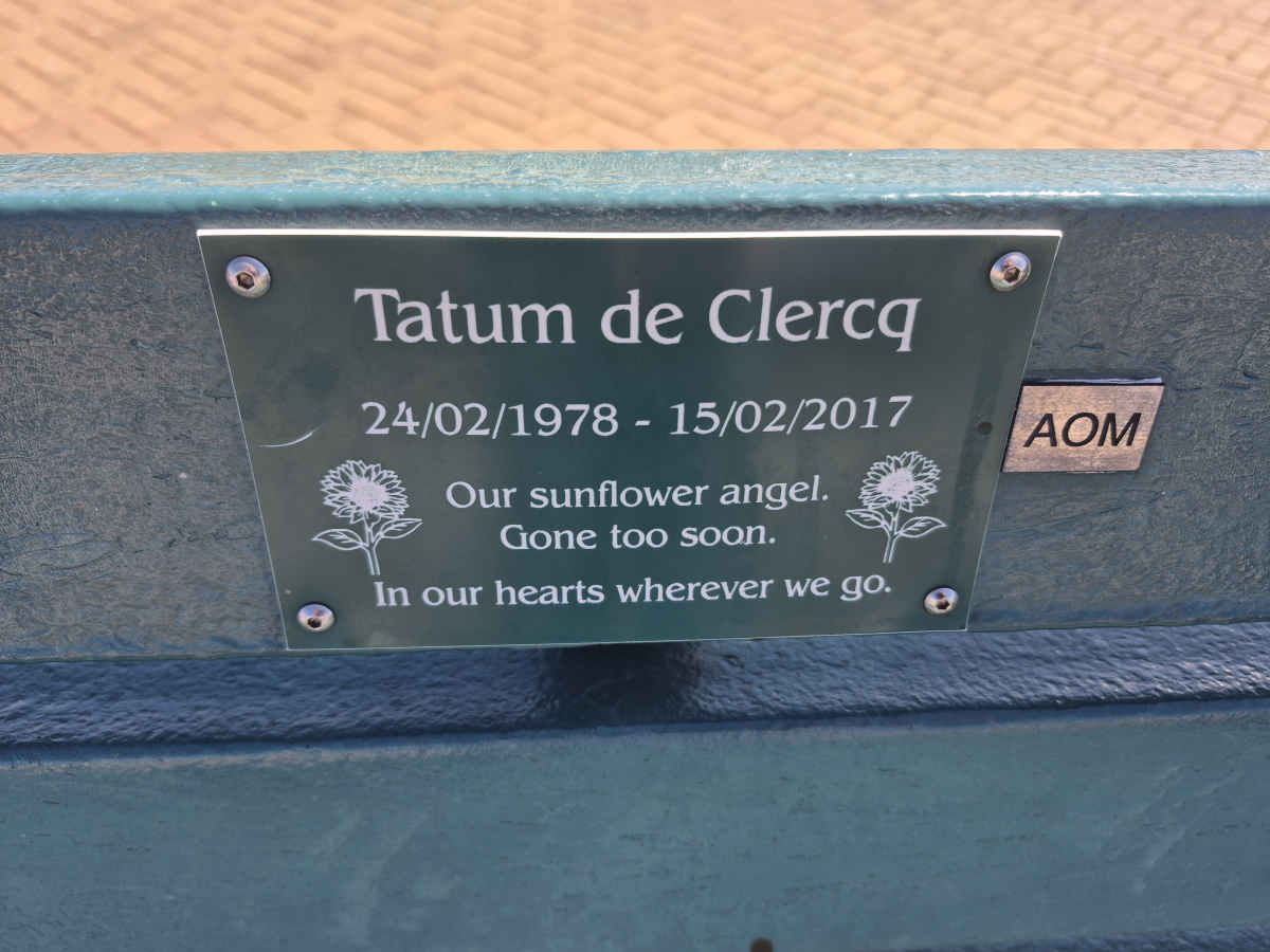 CLERCQ Tatum, de 1978-2017 