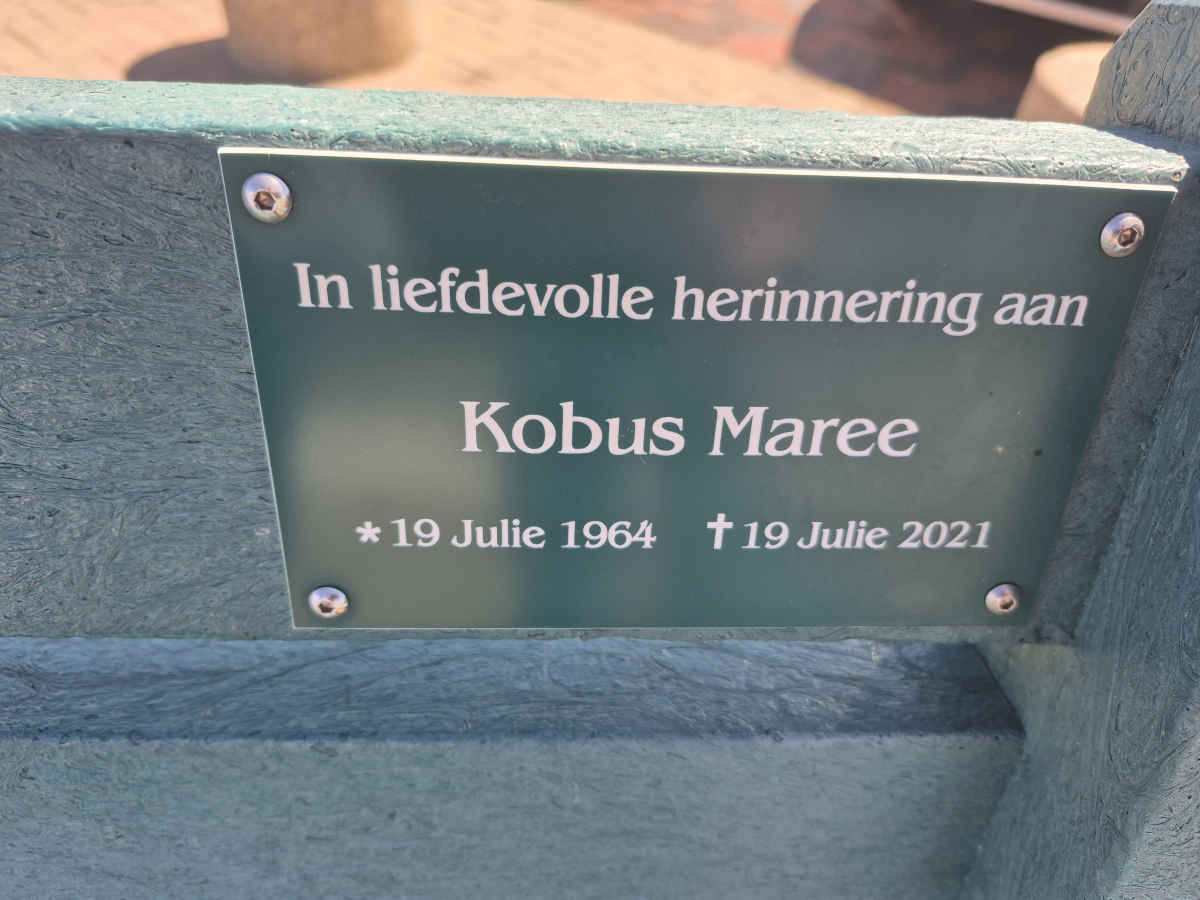 MAREE Kobus 1964-2021