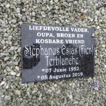 TERBLANCHE Stephanus Esias 1952-2019