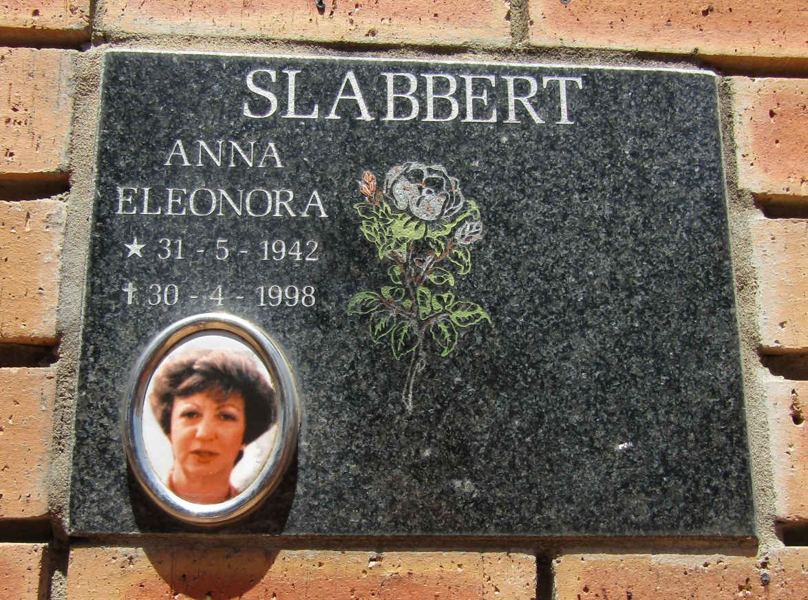 SLABBERT Anna Eleonora 1942-1998
