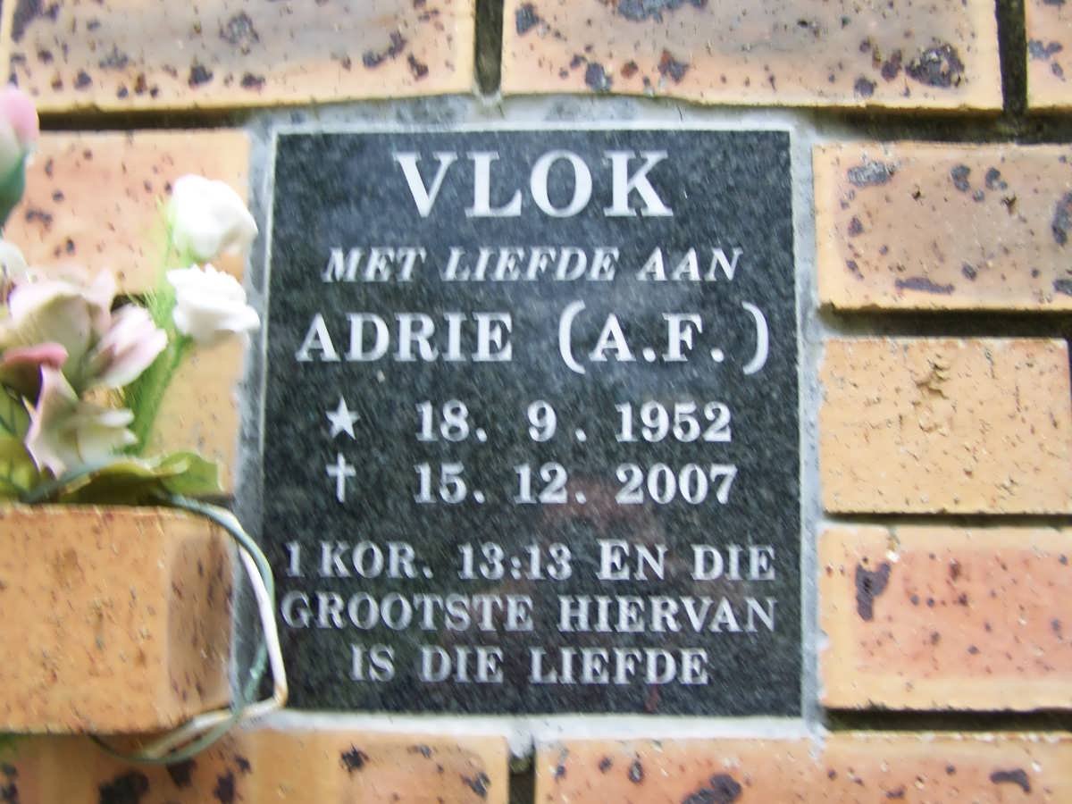 VLOK A.F. 1952-2007