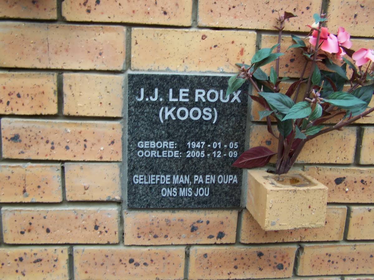 ROUX J.J, le 1947-2005