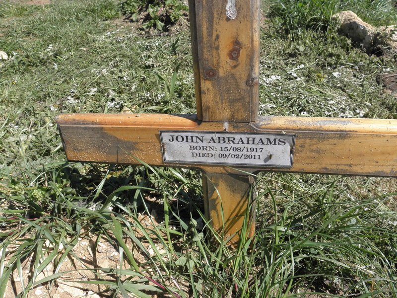 ABRAHAMS John 1917-2011