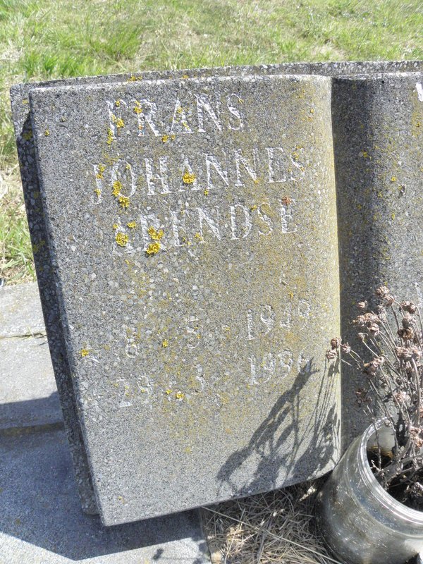 ARENDSE Frans Johannes 1949-1996